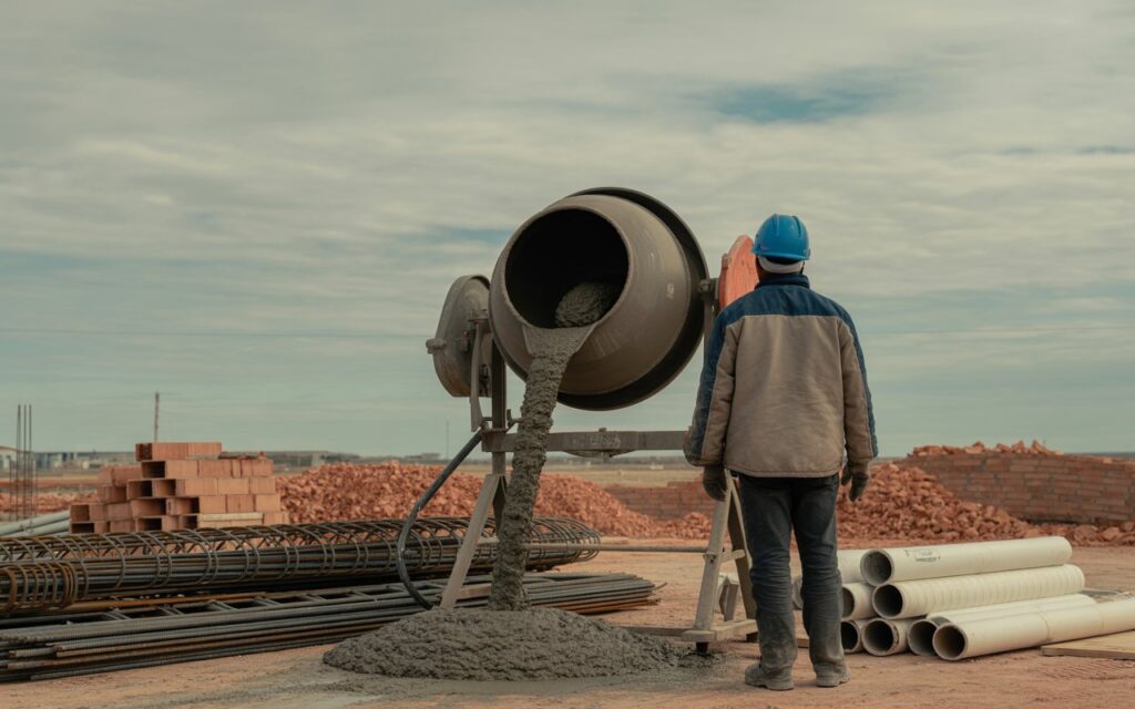 Força da sua obra com unidades de produção de concreto homogêneo