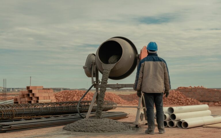 Força da sua obra com unidades de produção de concreto homogêneo