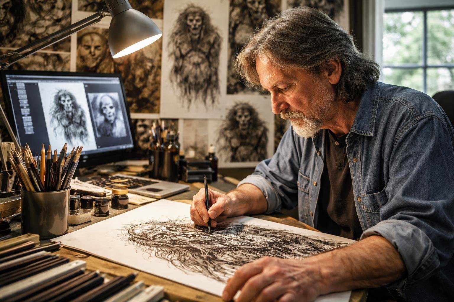 Quem era Bernie Wrightson The Walking Dead? Tributo, arte e influência Quem era Bernie Wrightson The Walking Dead? Tributo, arte e influência